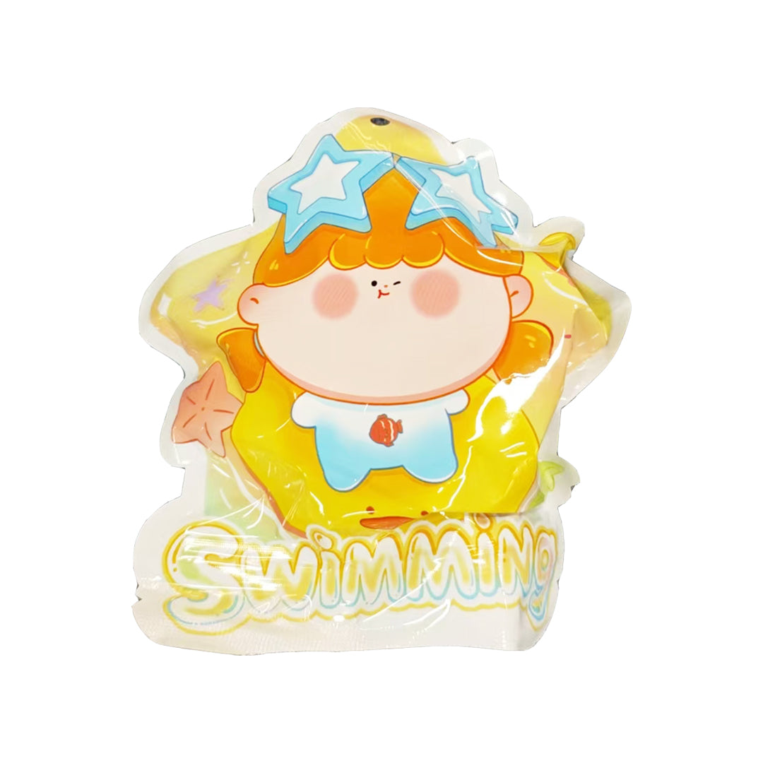 AMLLS Beach Swimming Ring Series Mini Beans Figures