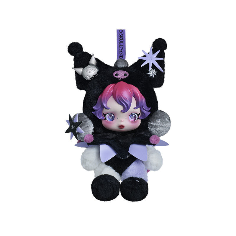 SKULLPANDA × MY MELODY & KUROMI Plush Pendant Dolls