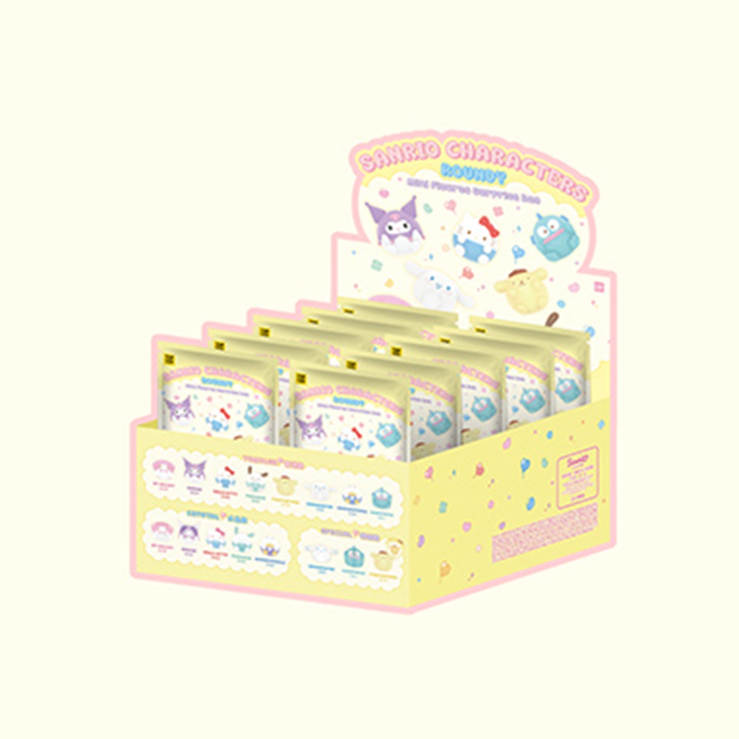 SRO Characters Roundy Series Mini Beans Figures