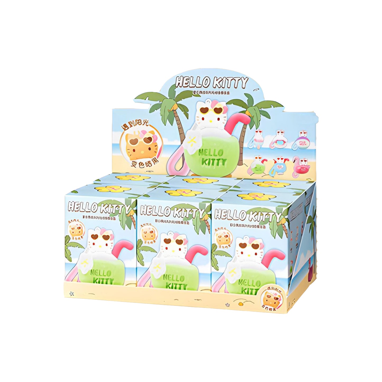 Hello-Kitty Summer Series Plush Sachet Pendant Dolls