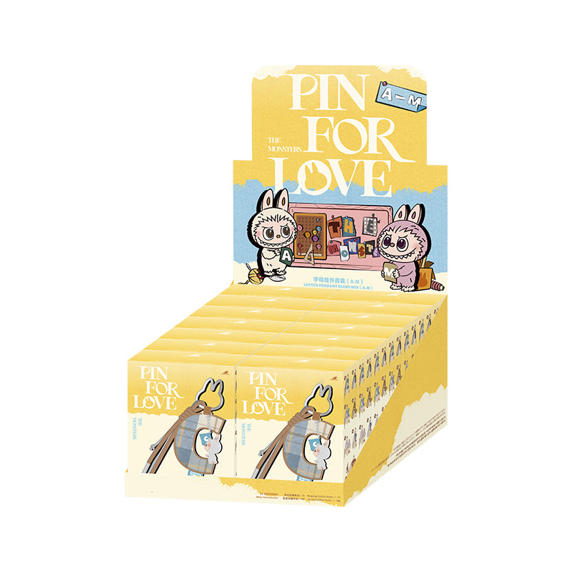 THE MONSTERS Pin for Love Series - Letter Pendant Toys