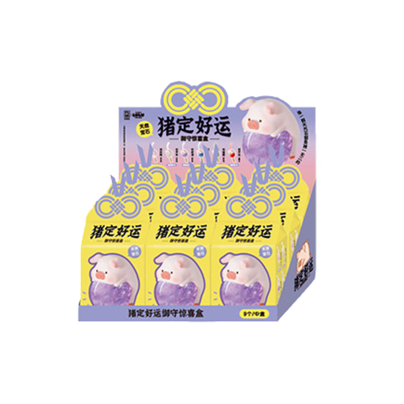 LuLu the Piggy Good Lucky Crystal Amulet Series Figures