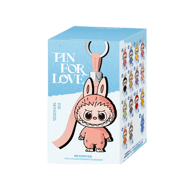 THE MONSTERS LABUBU Pin for Love Series Plush Pendant Dolls