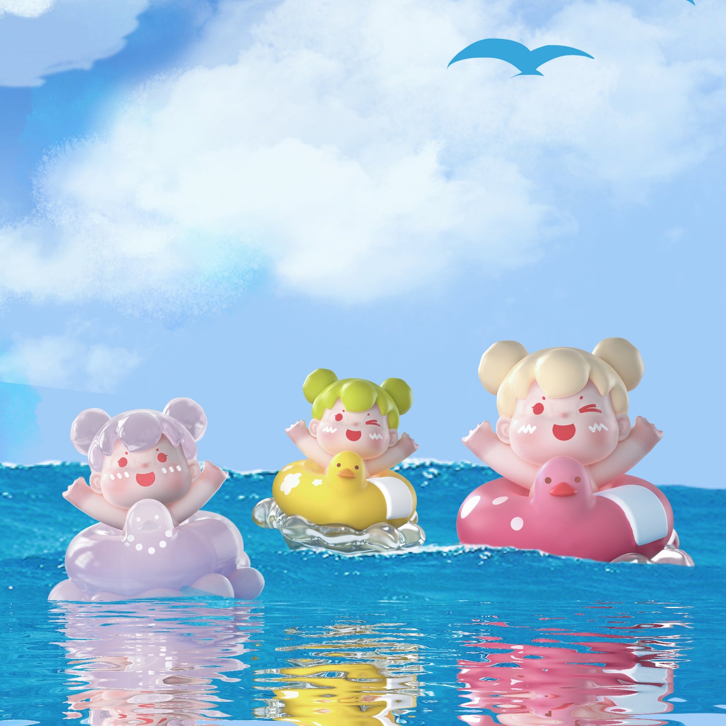 WOOW Bring You Good Things Mini Beans Series PVC Figures