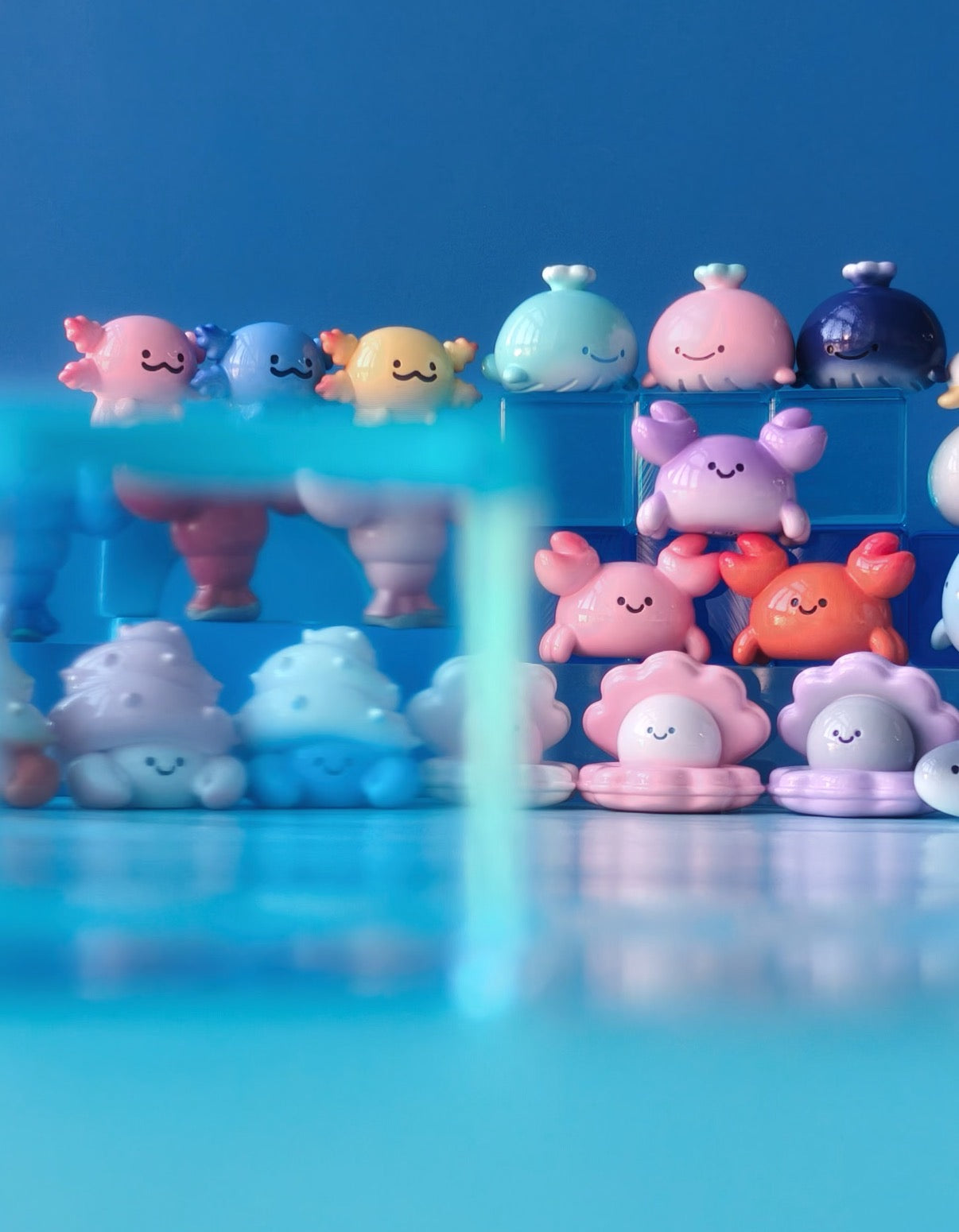 Meichai Mini Beans Aquarium Series Figures