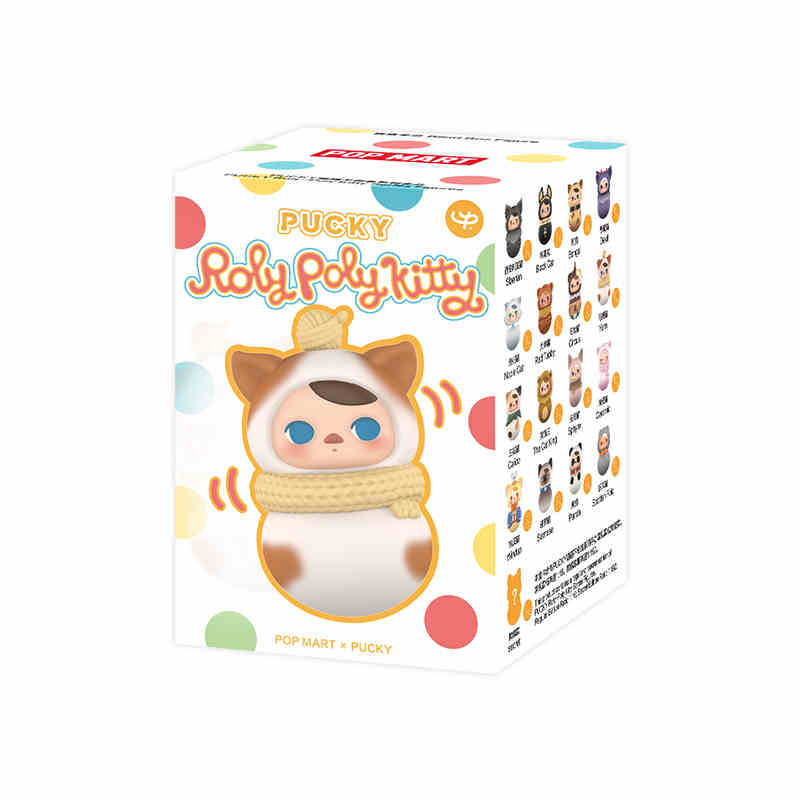 PUCKY Roly-Poly Kitty Series PVC Figures