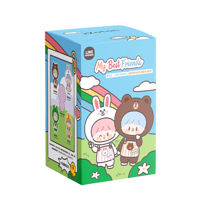 zZoton|LINE FRIENDS - My Best Friends Series PVC Plush Dolls