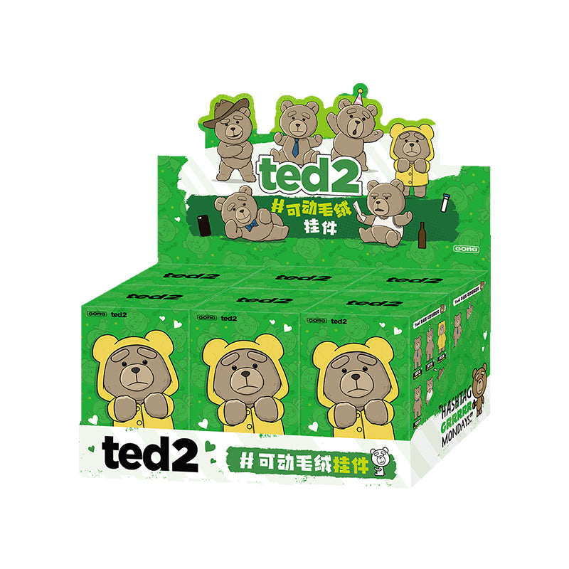 Ted2 Teddy Bear Action Plush Pendant Dolls
