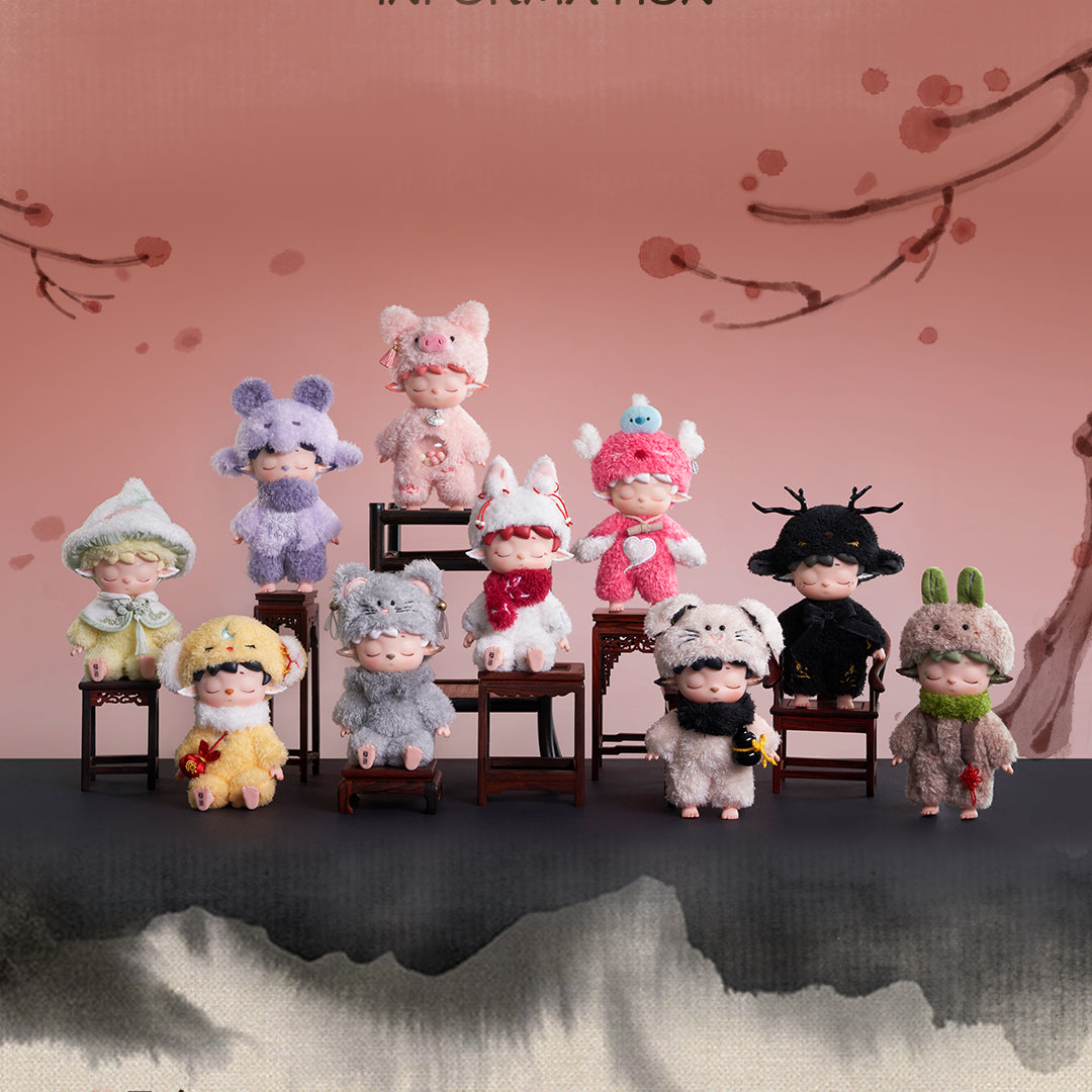 MIMI Leisurely Elf Vinyl Plush Dolls