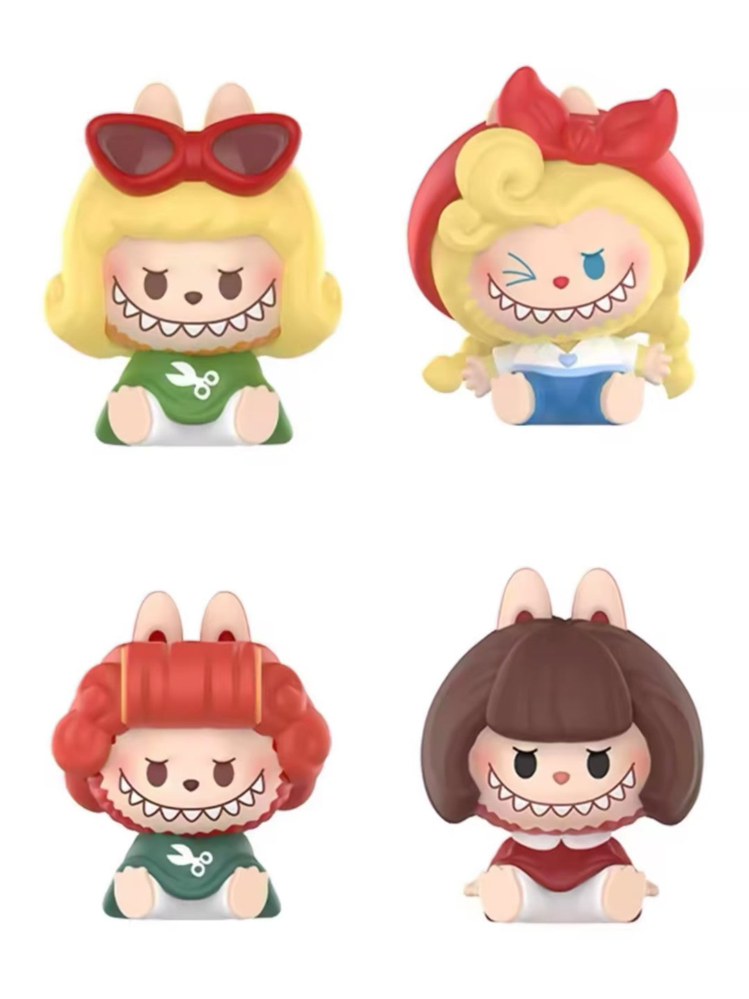 POP BEAN THE MONSTERS Hair Salon Series Mini Figures
