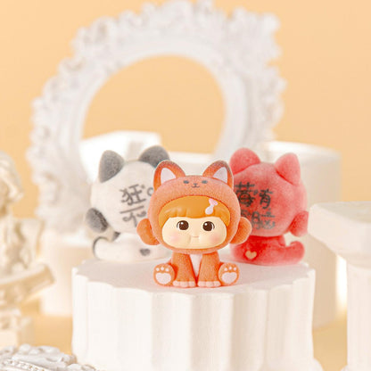 【BOGO】FuFu Zhao Cai Lucky Cat Mini Beans Series Figures