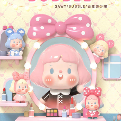 SAWY Variety of Beautiful Girls Bubble Series Mini Beans Figures