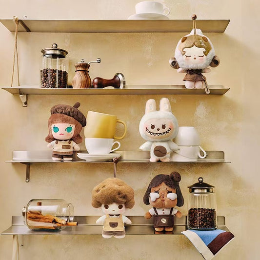 POP BEAN Coffee Factory Series Plush Pendant Dolls