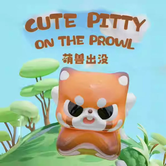 Cute Pitty On The Prowl Series Mini Beans Figures