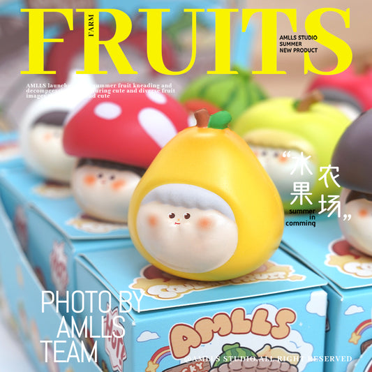 【BOGO】AMLLS Squishy Fruit Series Figures