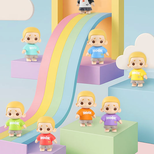 NOOK Mini Doll Rainbow Series Figures