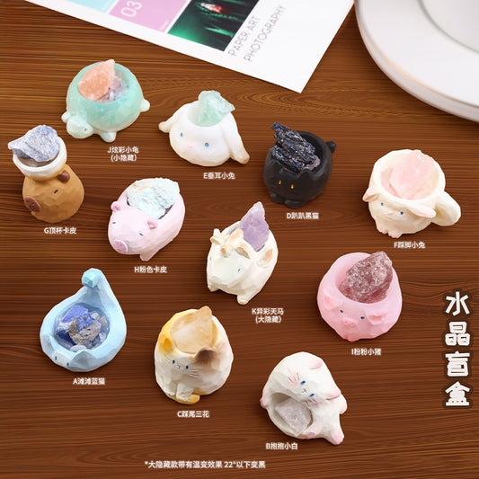 Animal PAI Crystal Series Figures