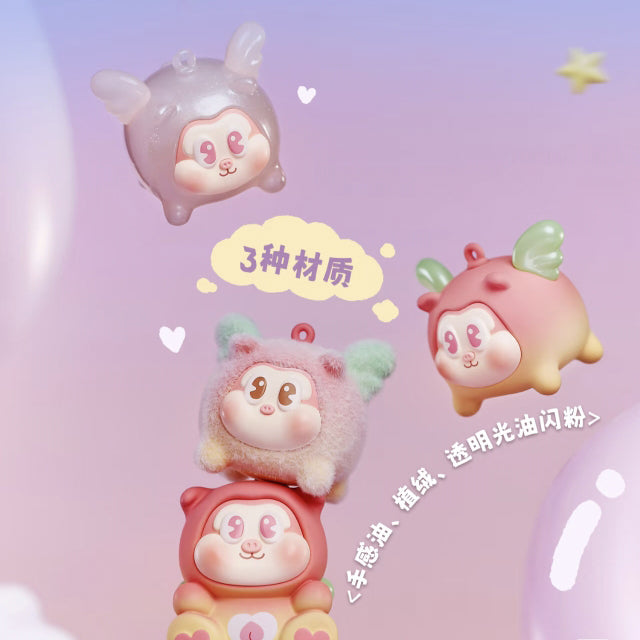 THE SLLO FLYING PIG Series Mini Figures