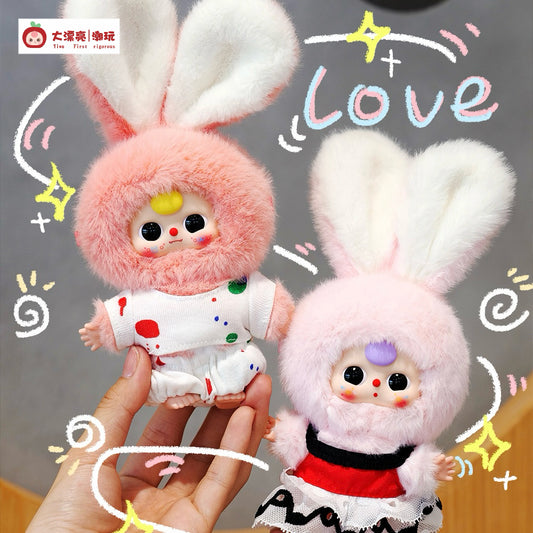 Baby Three Mini Tiny Rabbit Series Plush Dolls