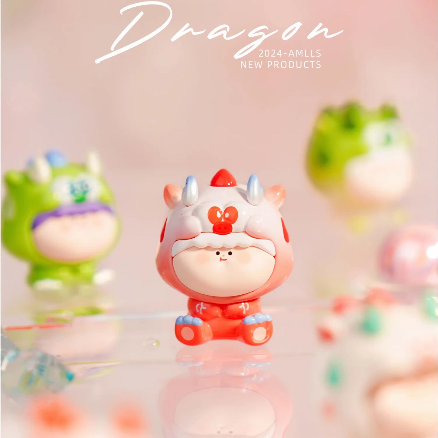 AMLLS Little Dragon V2 Mini Beans Series PVC Figures