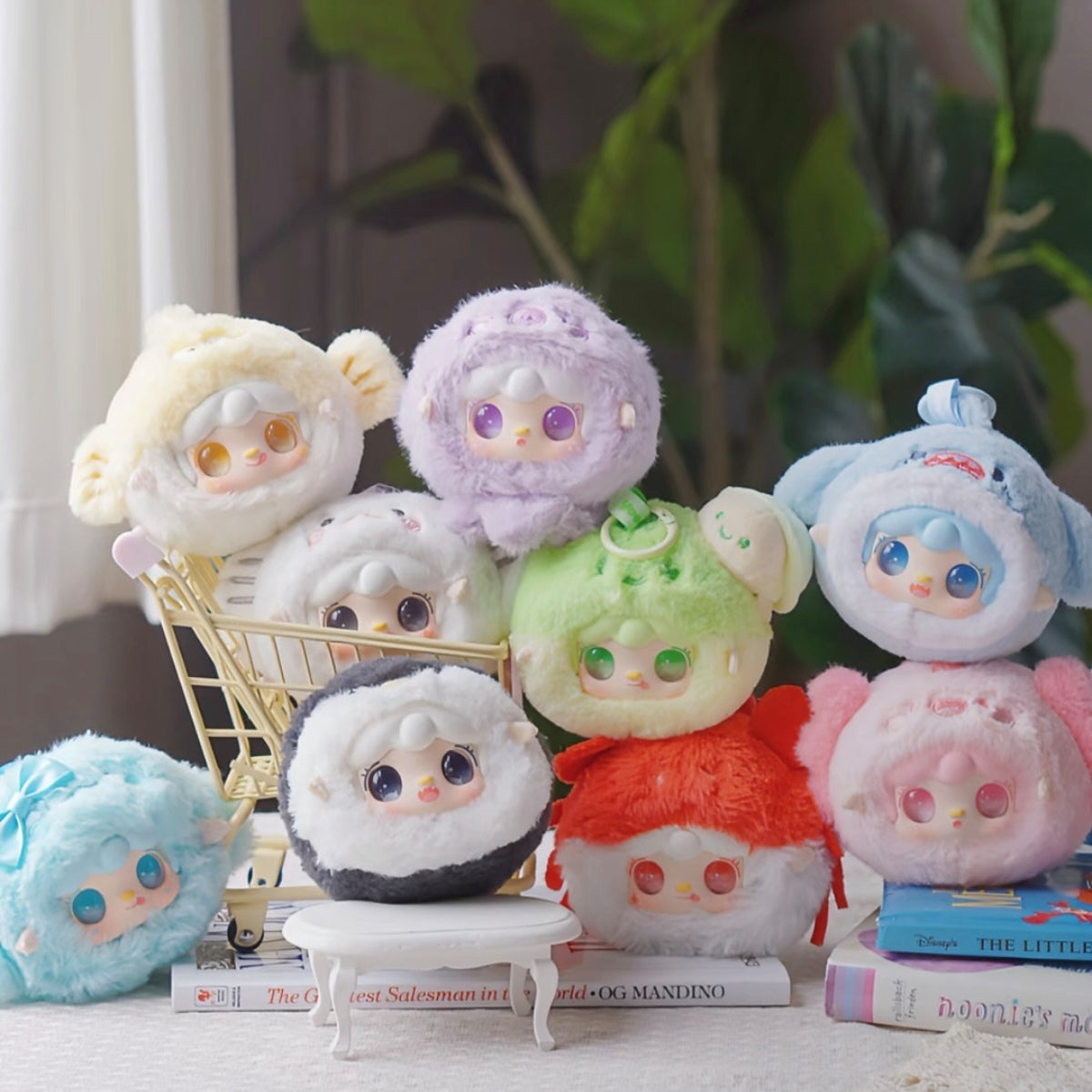 Yooki V6 Mini Ocean Baby Series Plush Dolls