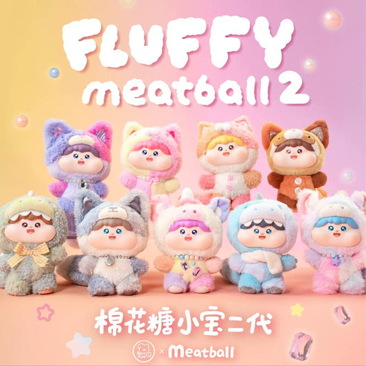 Fluffy Meatball Series 2 Plush Dolls