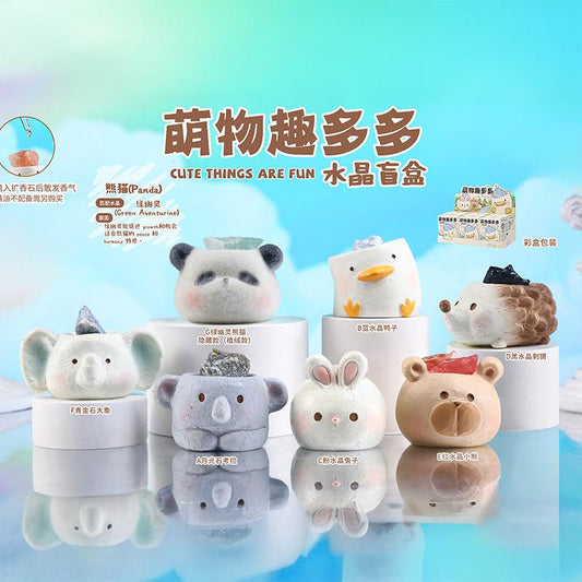 Cute Things Full of Fun Crystal Series Figures