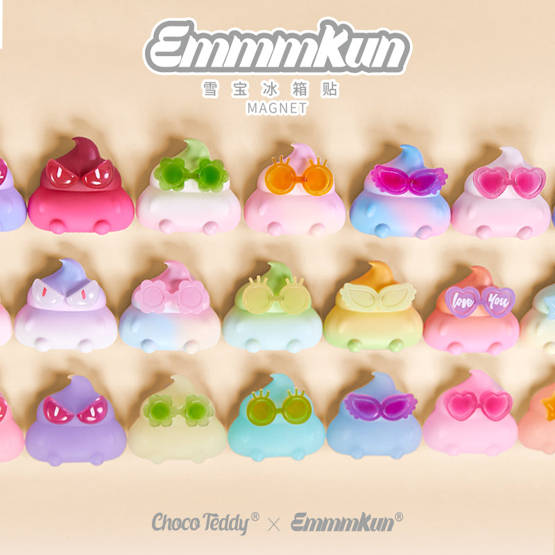 Mini Emmmkun Magnet Series PVC Figures