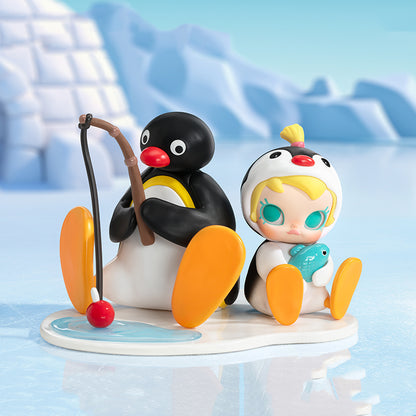 Baby Molly x PINGU Fishing Time PVC Figure