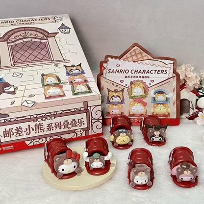 SRO Postman Bear Series Mini Beans Figures