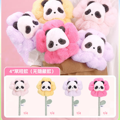 Panda Roll Plush Flower Series Dolls