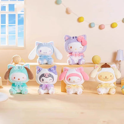 SRO Characters Play With Kittens Series Plush Dolls