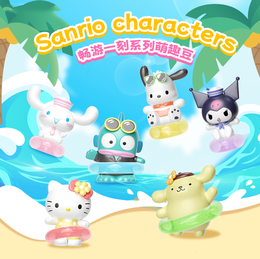 SRO Characters Swimming Series Mini Beans Figure
