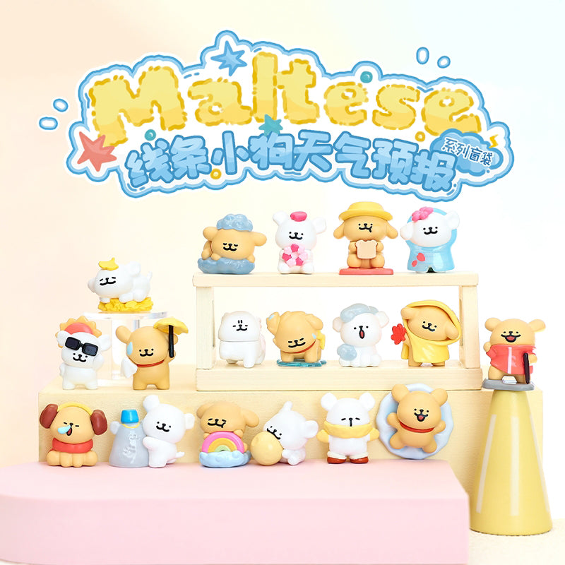 Maltese Weather Forecast Series Mini Beans Figures