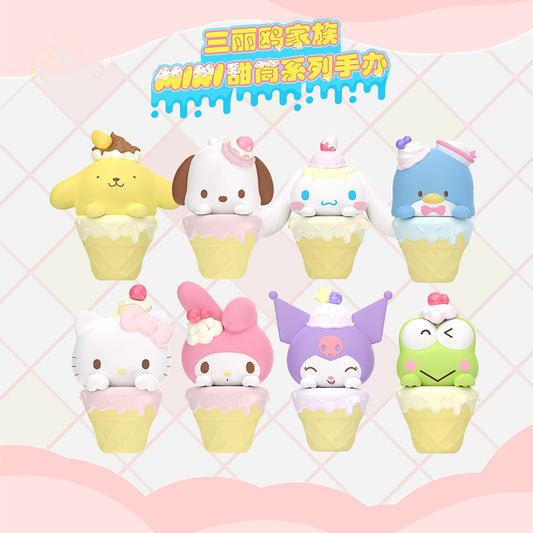 Sanrio Characters MINI Ice Cream Cone Series Dolls