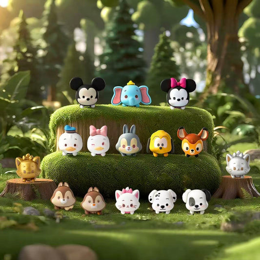 DSN Classic Characters Lie Down Series Mini Beans Figures