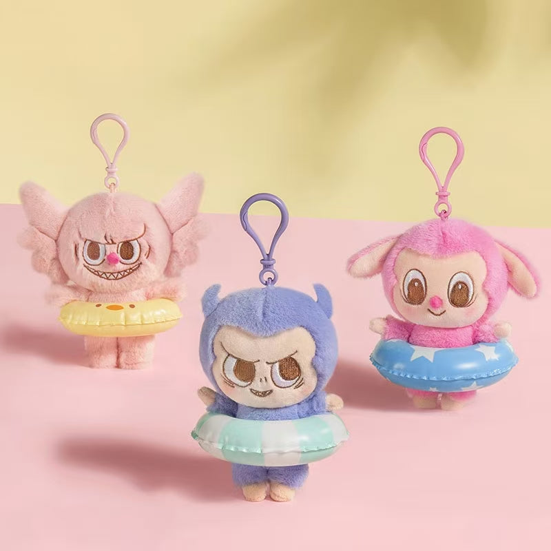 THE MONSTERS Party Series-Swim Ring Plush Dolls