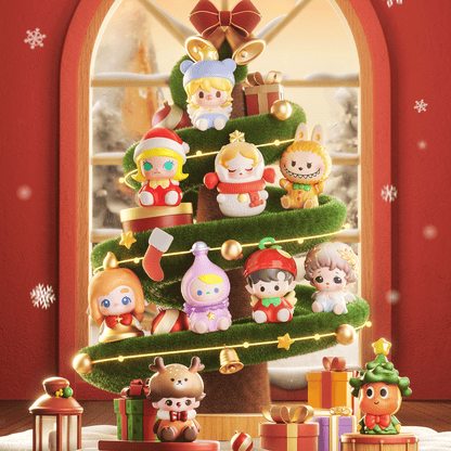 POP BEAN Christmas Party Series PVC Figures