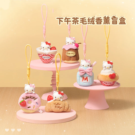 Hello KT Low Tea Aromatherapy Series Plush Pendant Dolls