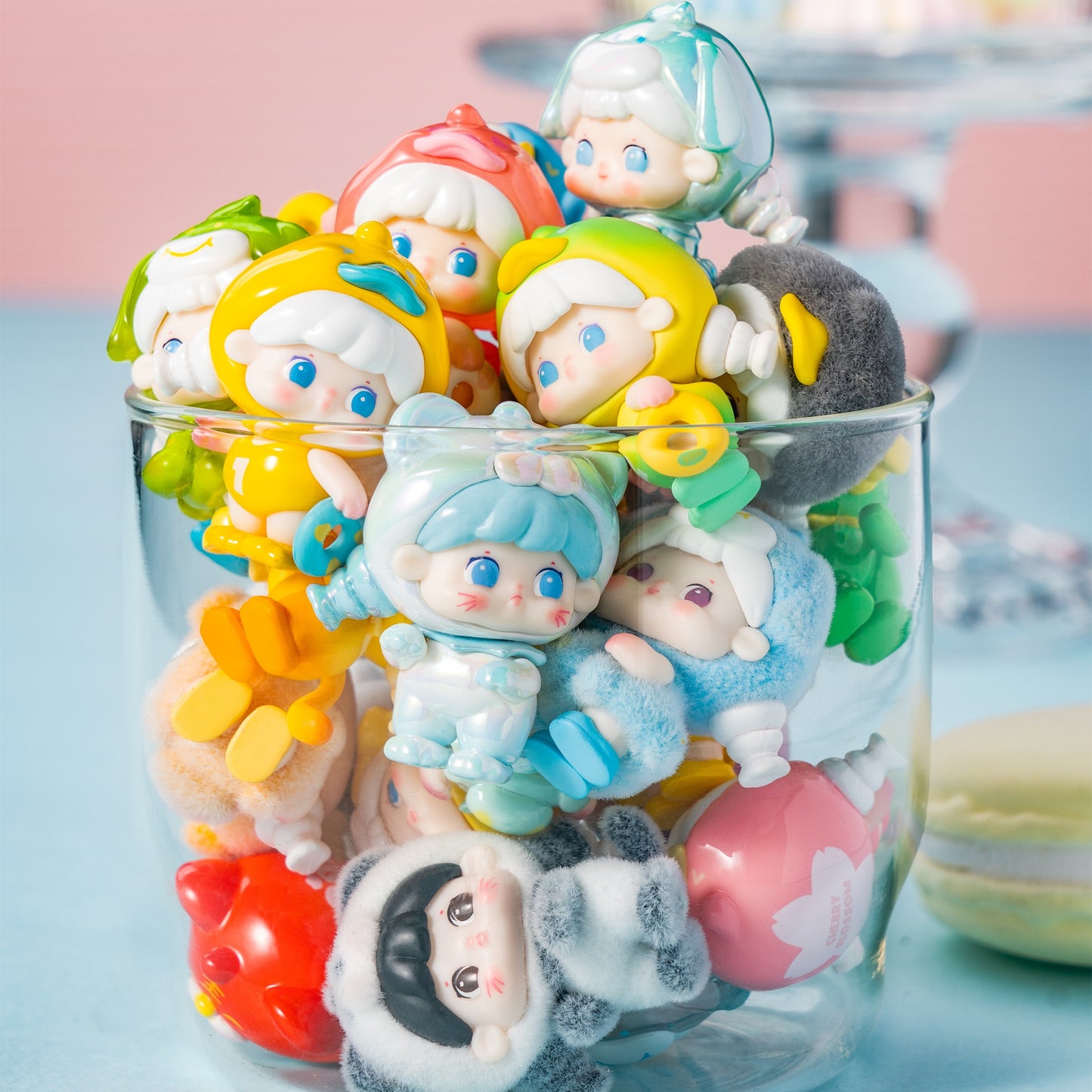 TangTang Happy Animals Series Mini Beans Figures