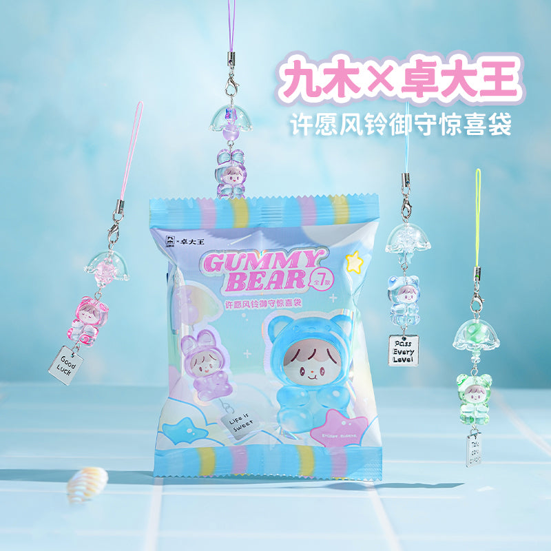 zZoton Gummy Bear Wishing Wind Chime Amulet Series Figures