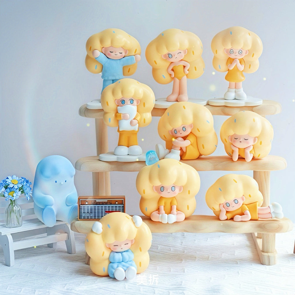 Fluffy Lili It's also very happy to be alone Series Figures
