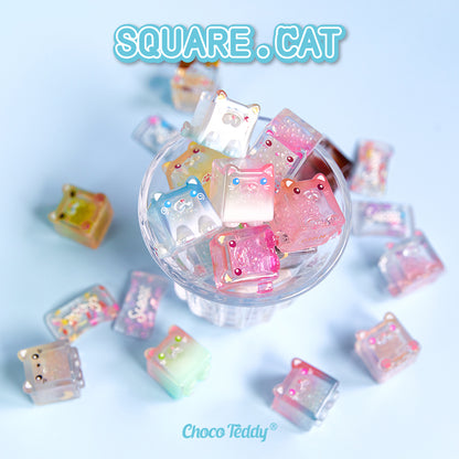 SQUARE.CAT Ice Mini Beans SSeries PVC Figures