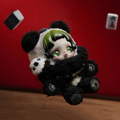 SKULLPANDA Lazy Panda Plush Doll Pendant