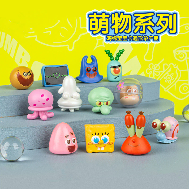 Spongebob Squarepants Good Mood Mini Beans Series Figures