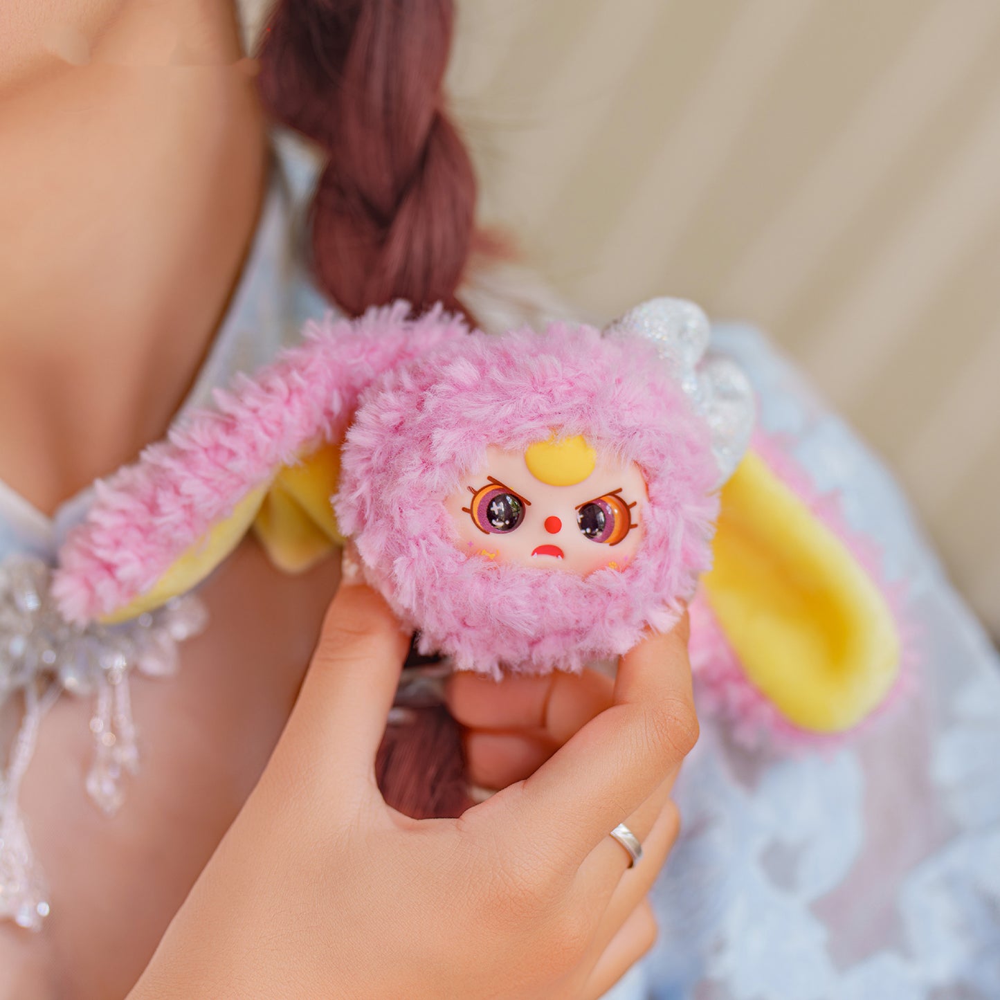 Baby Three Cute Hair Tie Series Plush Dolls