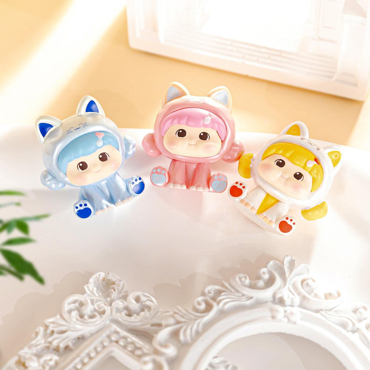 【BOGO】FuFu Zhao Cai Lucky Cat Mini Beans Series Figures