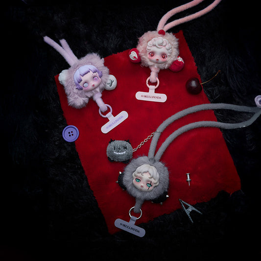 SKULLPANDA You Found Me! Series Phone Lanyard Plush Dolls