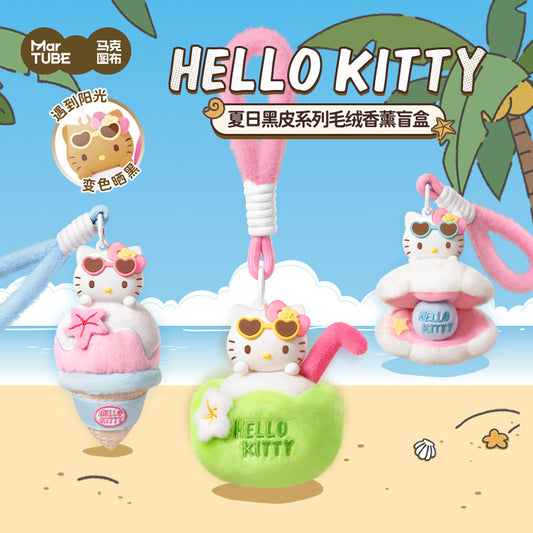 Hello-Kitty Summer Series Plush Sachet Pendant Dolls