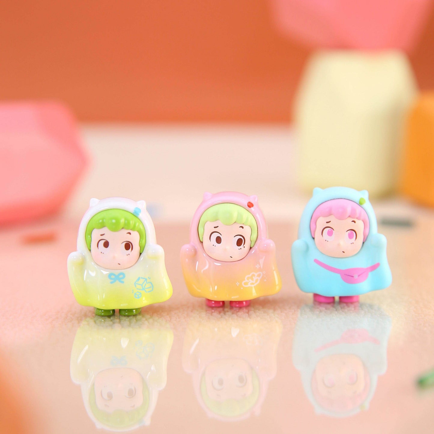 Piny Let's Hang Out Together V2 Capsule Series Mini Beans Figures